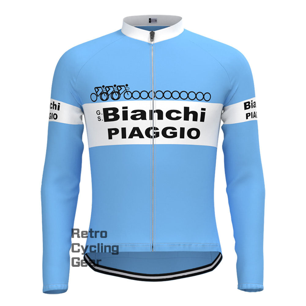 1983 Bianchi Retro Long Sleeve Cycling Kits