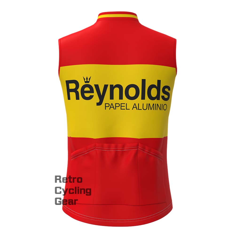 1980s red Reynolds Retro Cycling Vest