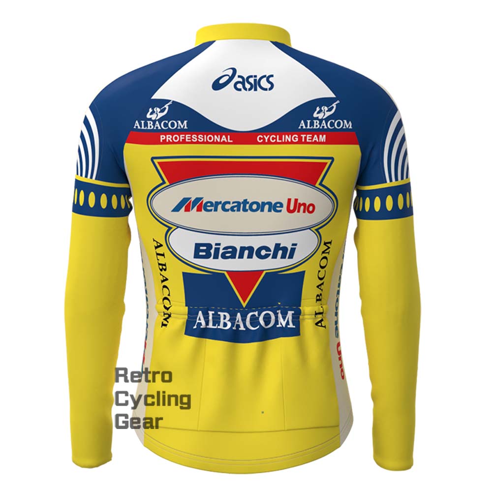 1999 Bianchi Fleece Retro Long Cycling Kits
