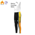 2003 Bianchi Fleece Retro Cycling Bib Pants
