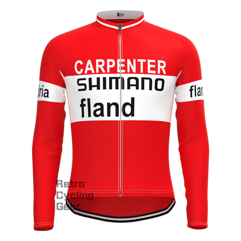 1972 SHIMANO Retro Long Sleeve Cycling Kit
