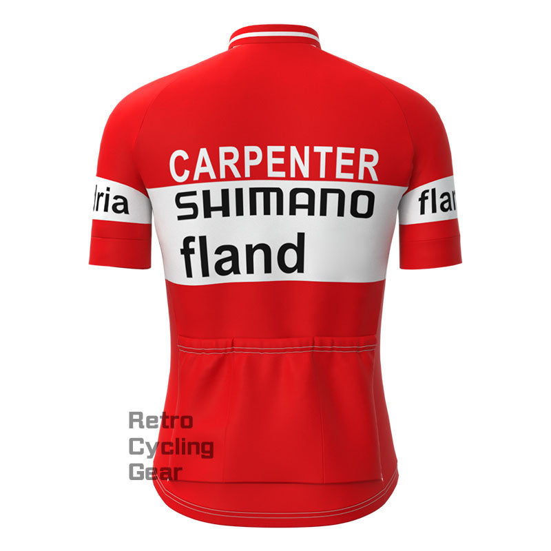 1972 SHIMANO Retro Short Sleeve Cycling Kit