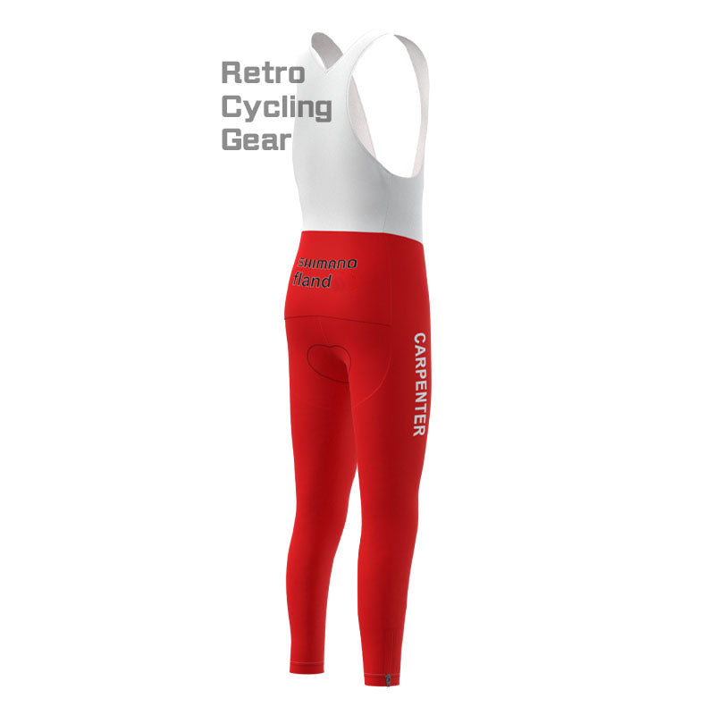 1972 SHIMANO Fleece Retro Long sleeve Cycling Kits
